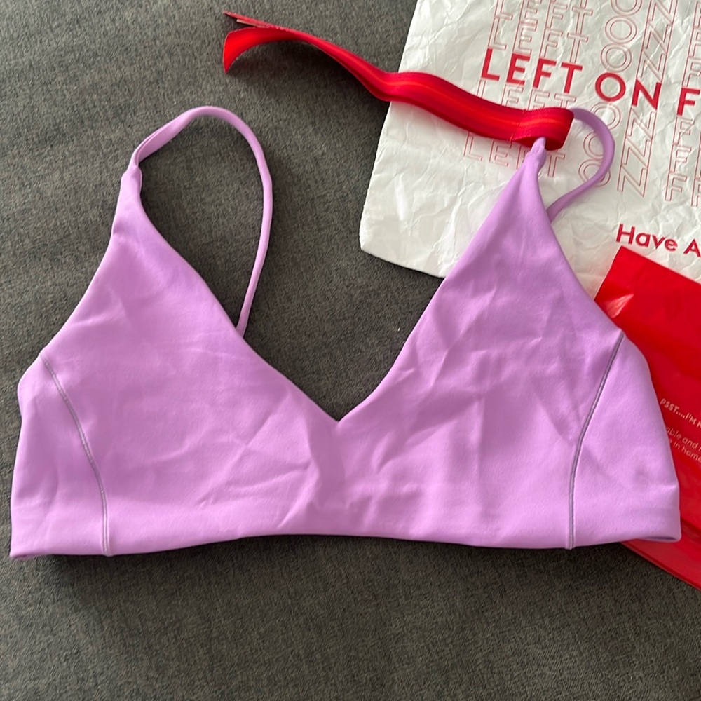 NWT Left On Friday Sunday Top (Daydream/Lilac)